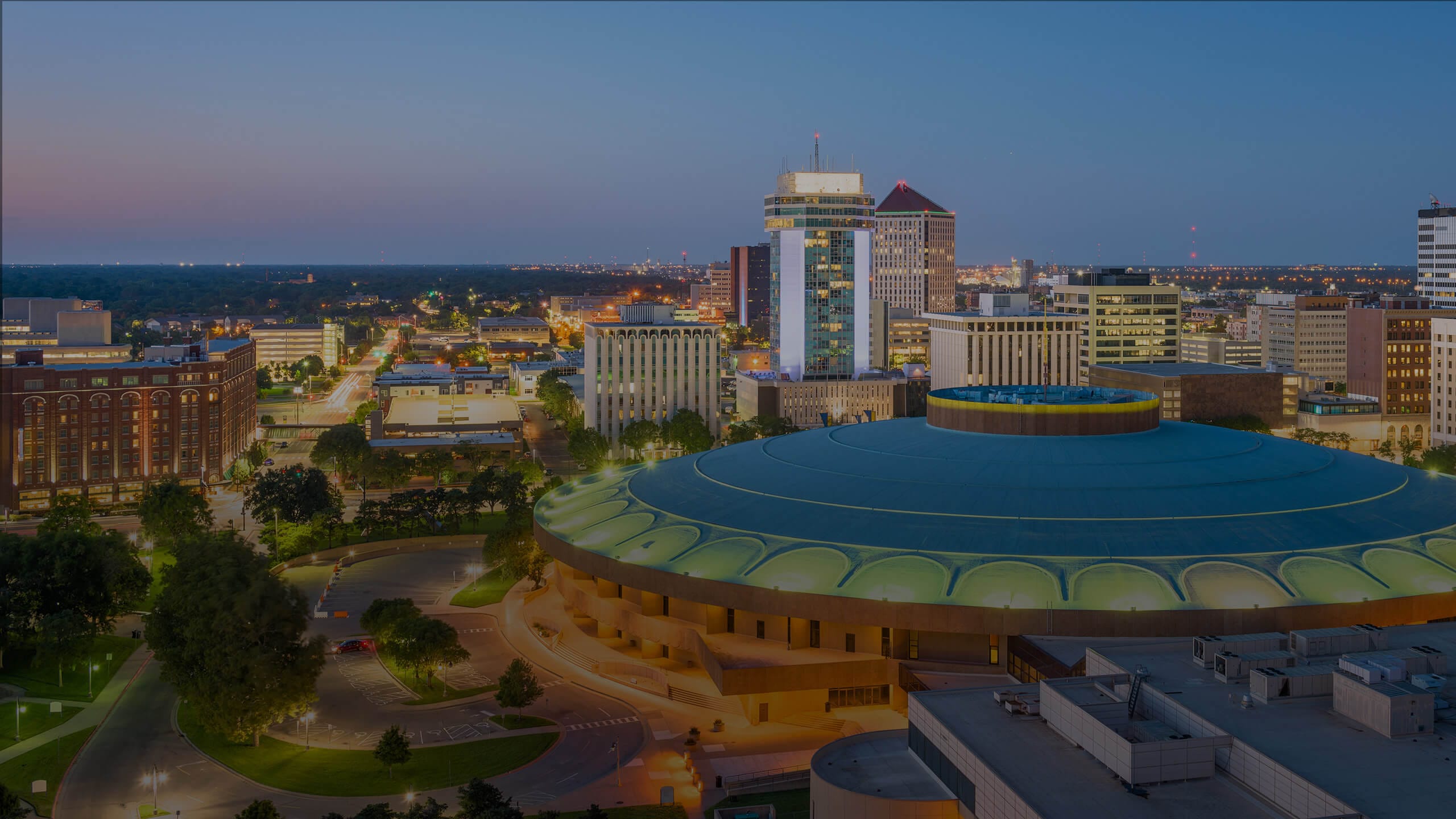 image of Wichita downtown skyline